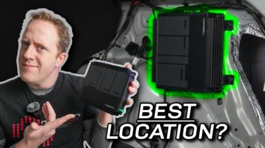 What AMPLIFIER mounting location is best? All locations compared!