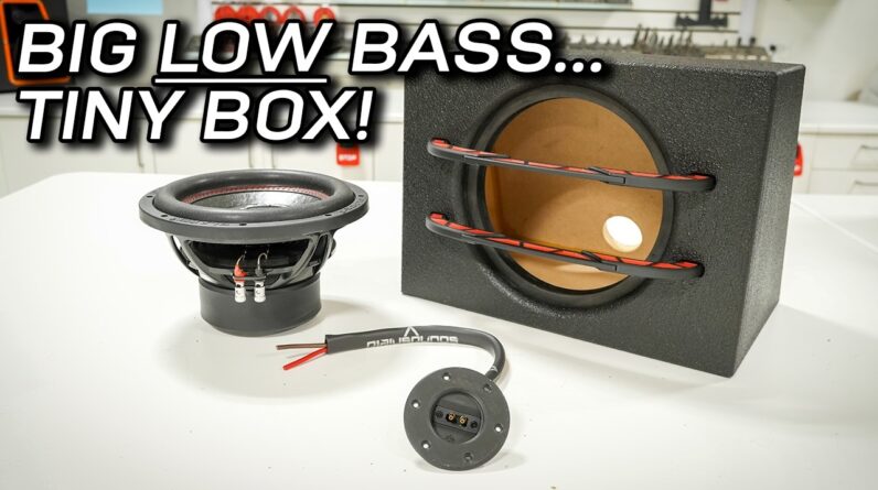 Deep Bass from a Small Box? Gladen RSX 10" Subwoofer - Finishing & Test!