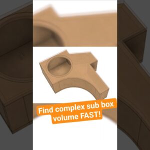 Find complex sub box volume fast!