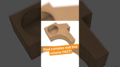 Find complex sub box volume fast!