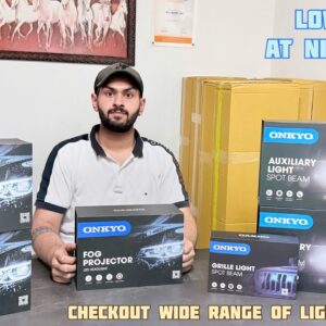 Night Driving Problem SOLVED! Onkyo Projector + Spot Beam Lights Installed | Insane Visibility Test