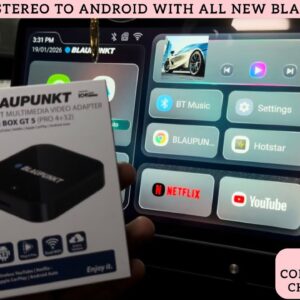 Blaupunkt AI Box to convert Orignal car stereo to android | Convert Orignal stereo To android