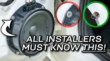 Remove rivets to replace speakers - Like a Pro!