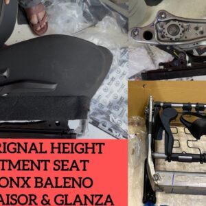 Fronx seat height adjustment | Orignal MSGA height adjustment seat for Fronx Baleno Brezza & Glanza