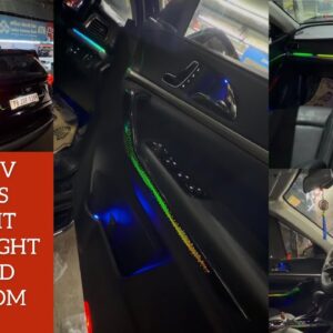 Xuv 700 proper fit ambient light | Cardi ambient light for Xuv 700 | 18 pc ambient light kit
