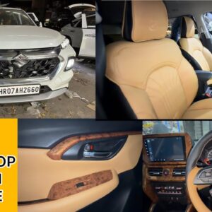 Grand Vitara base model converted to top model with premium interor upgrade | Autoform seat covers