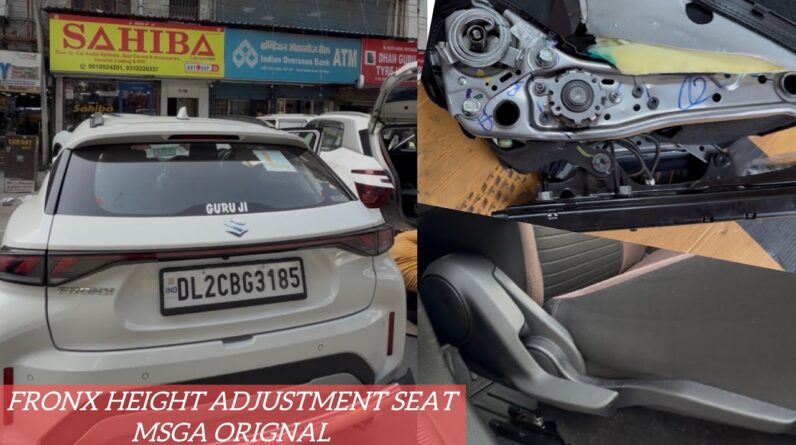 FRONX HEIGHT ADJUSTMENT SEAT MSGA ORIGNAL PART | TAISOR HEIGHT ADJUSTMENT SEAT FRAME FOR BASE MODEL