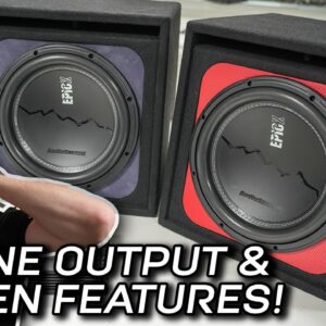 INSTALLED & TESTED! AudioControl EpicX Loaded Subwoofer Enclosures - More than meets the eye!