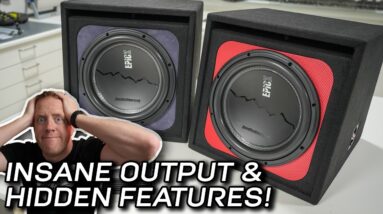 INSTALLED & TESTED! AudioControl EpicX Loaded Subwoofer Enclosures - More than meets the eye!