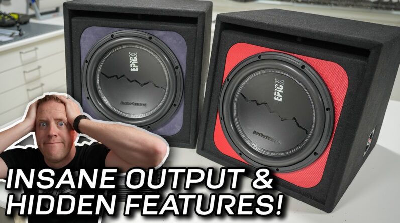 INSTALLED & TESTED! AudioControl EpicX Loaded Subwoofer Enclosures - More than meets the eye!