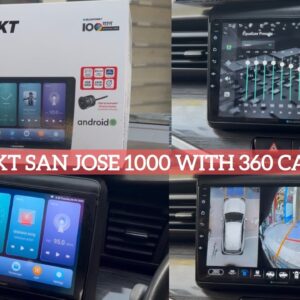 Blaupunkt San Jose 1000 with Blaupunkt 360 camera kit installed in XL6