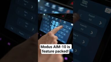 Feature packed! The Modus AIM-10 Aftermarket Head Unit is unique!