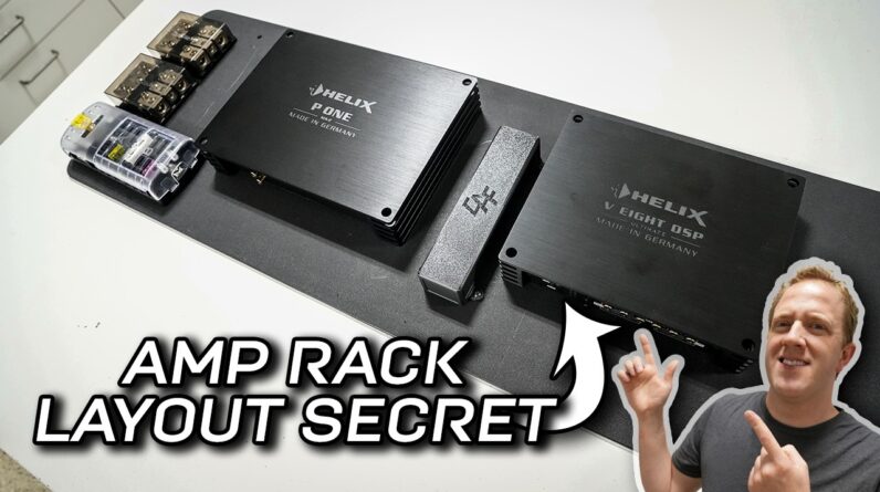 COMPACT Amplifier Installation ANY vehicle - How to Layout & Mount Like a PRO