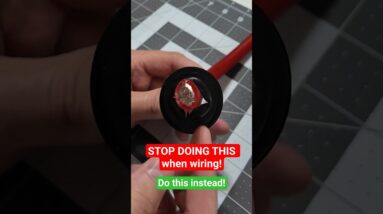 PRO METHOD-  Wire through a grommet