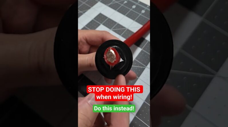 PRO METHOD-  Wire through a grommet