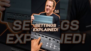 Amplifier Settings Explained! w/ AudioControl Altitude A1100.5