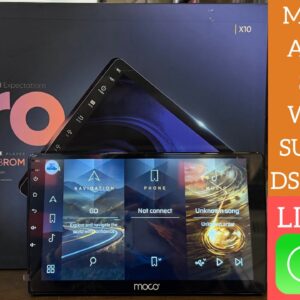 Moco X10  Android car stereo X10 Best android stereo with 4GB Ram 64 GB Storage & licensed CarPlay
