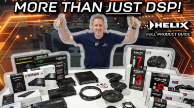 Helix - Audio Evolved! - Audiotec Fischer's FEATURE PACKED dsp, amps, speakers, & subs explained!