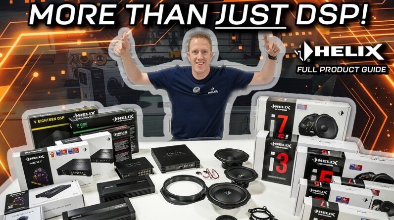 Helix - Audio Evolved! - Audiotec Fischer's FEATURE PACKED dsp, amps, speakers, & subs explained!