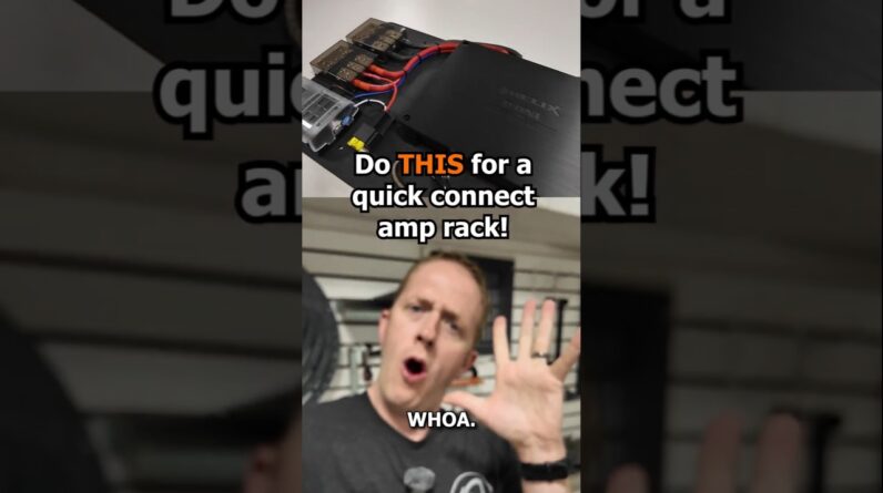 Quick Disconnect Amplifier Rack - EXPLAINED!