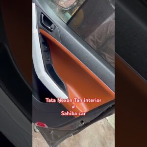 Tata Nexon Tan interior # Sahiba Car