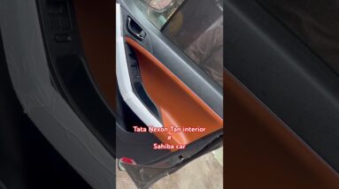 Tata Nexon Tan interior # Sahiba Car