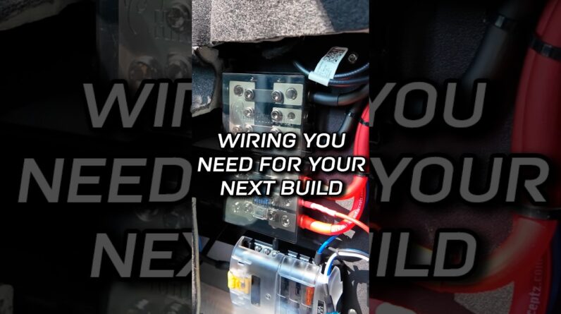 Amplifier Rack - Wiring you will need!
