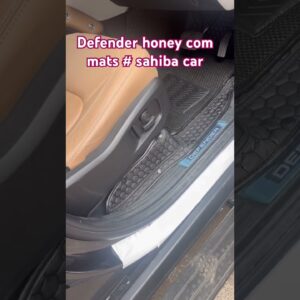 Defender honeycom mats #Sahiba car