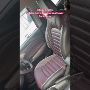 Gfx pro mats with premium car seat cover # Sahiba car